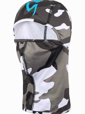 Supreme Heat Reactive Digi Camo Balaclava Gray & White
